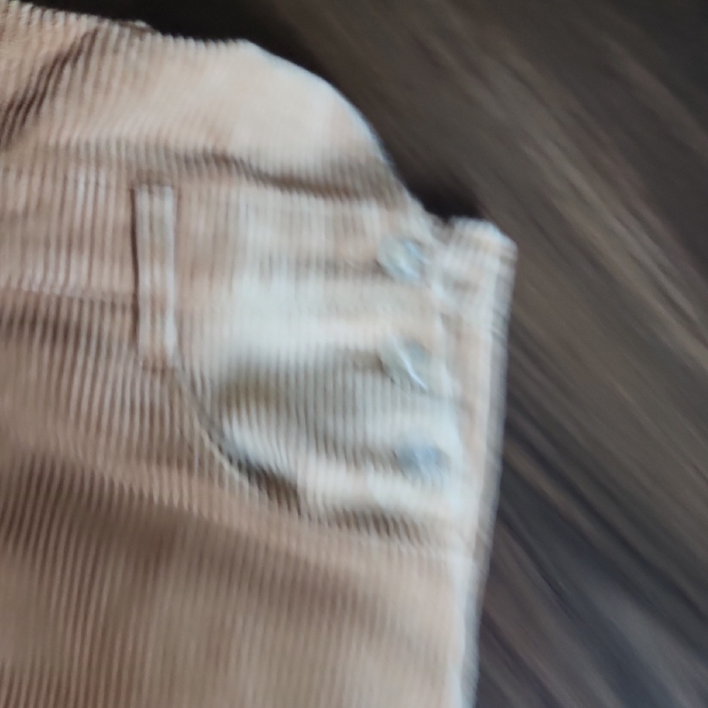 BiBi Tan Corduroy Overalls - Picture 4 of 5